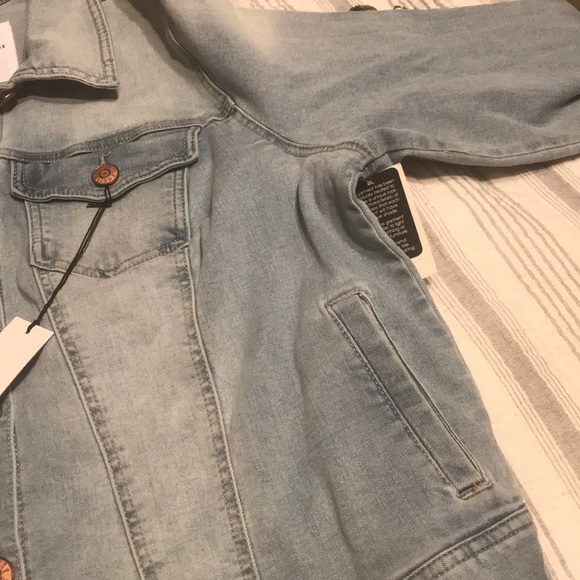 NET stretch denim jacket - Picture 3 of 4